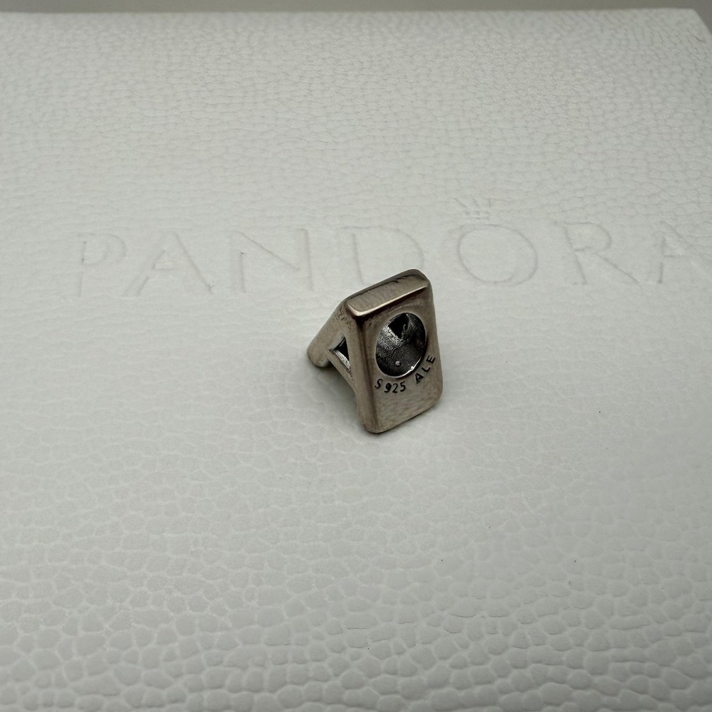 Pandora Letter A Alphabet Charm - Sterling‎ Silver S925 Initial - NWT - Picture 4 of 4